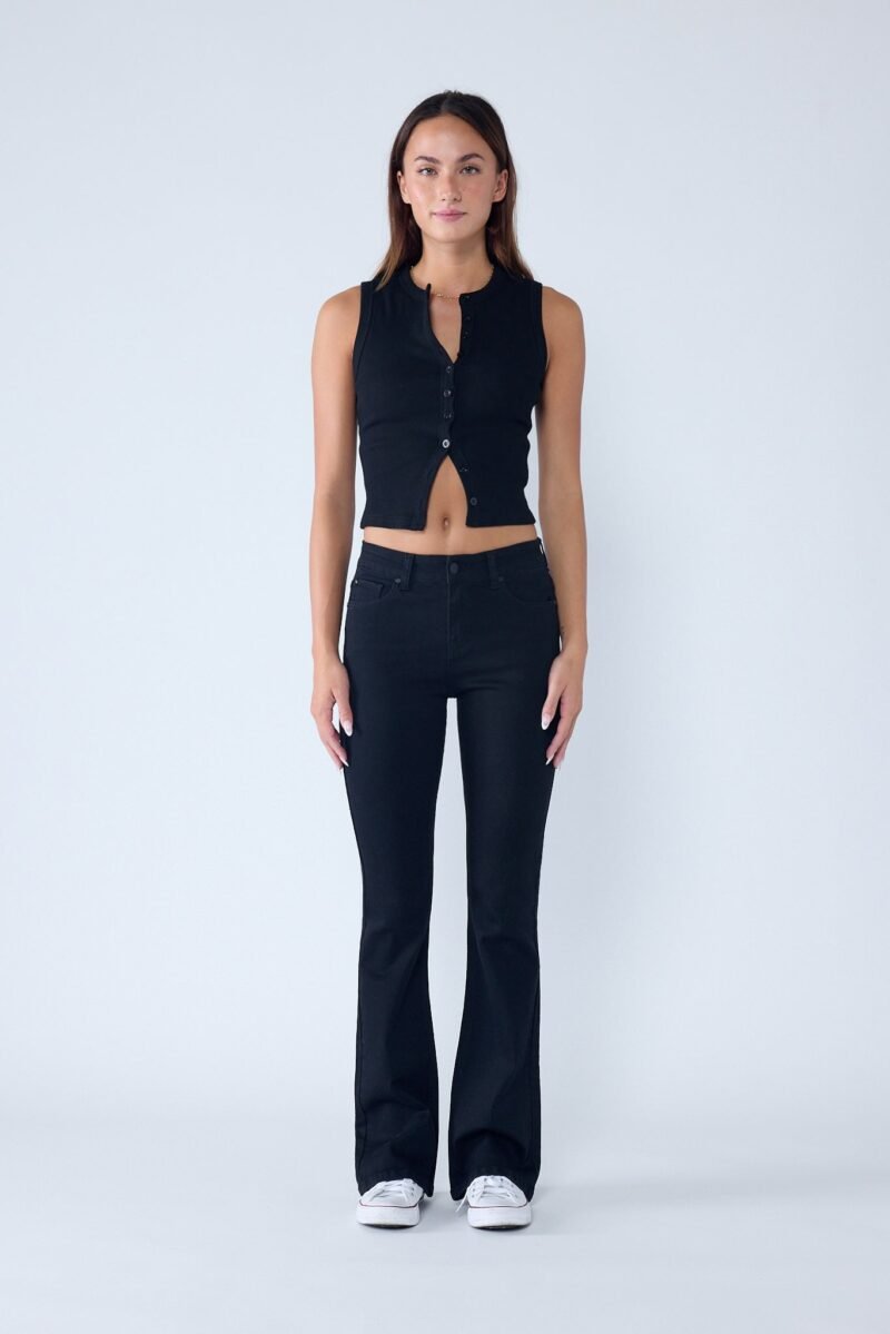 High Rise 5-Pocket Bootcut Jeans - Image 11