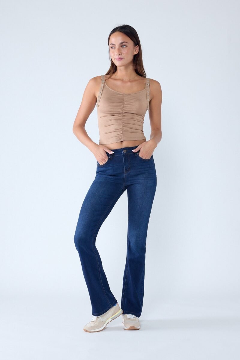 High Rise 5-Pocket Bootcut Jeans - Image 4